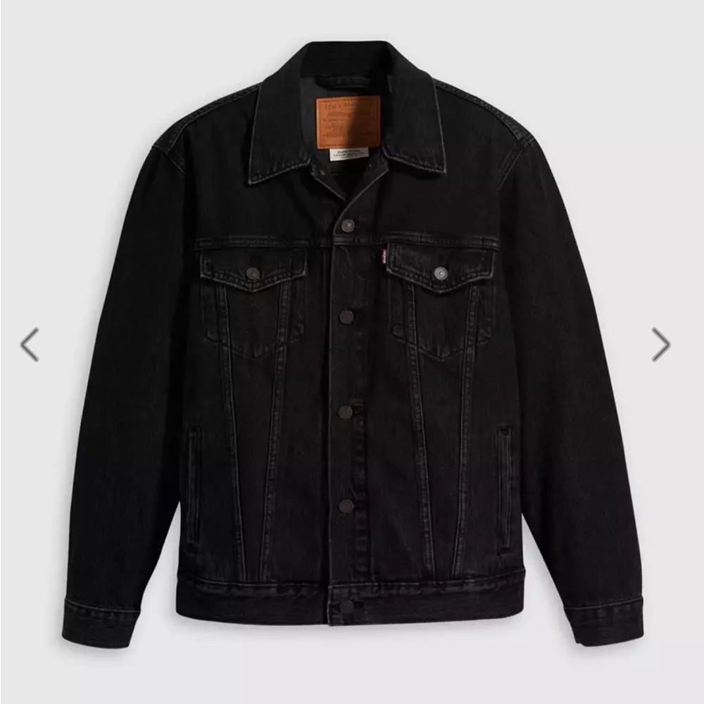 Levi's Black Denim Trucker Jacket